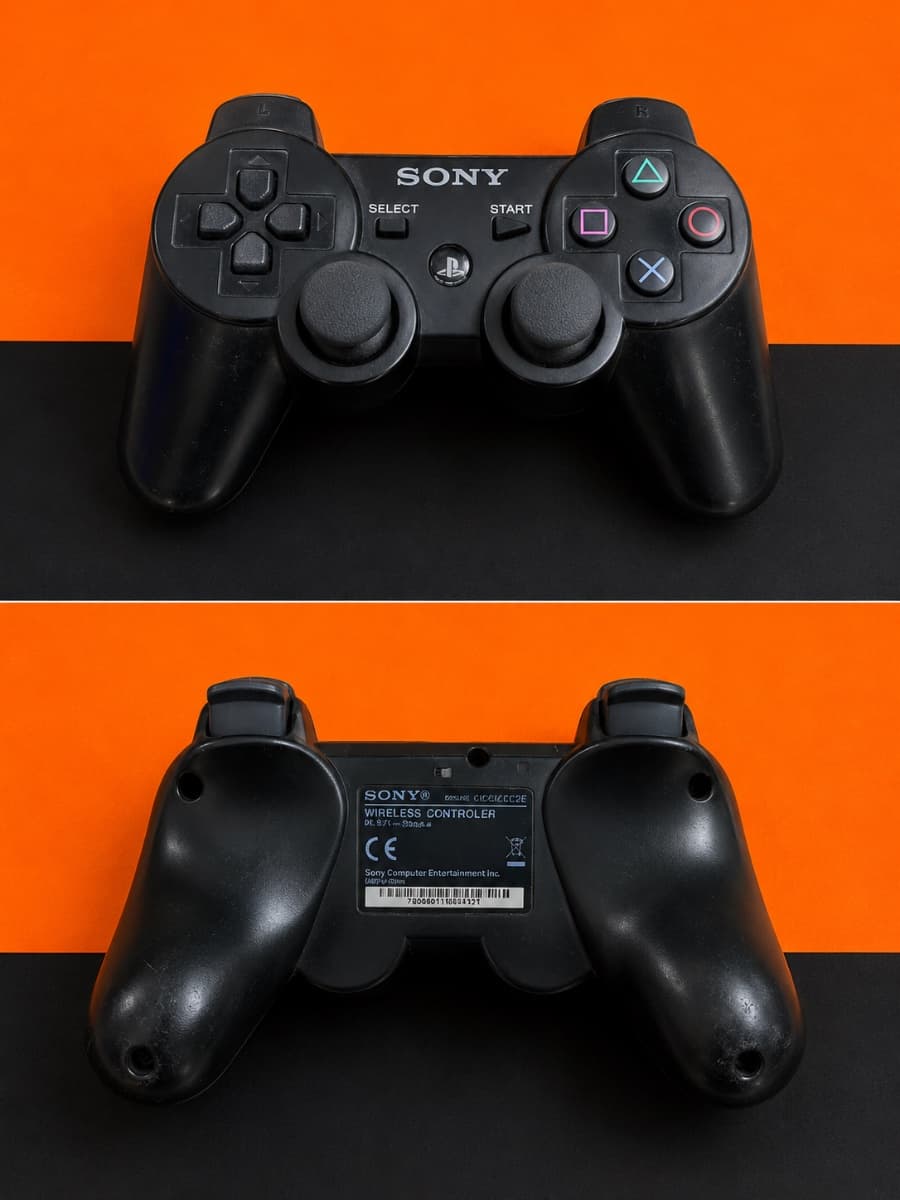 🎮 Manette Sony PlayStation 3 sans fil – Noire