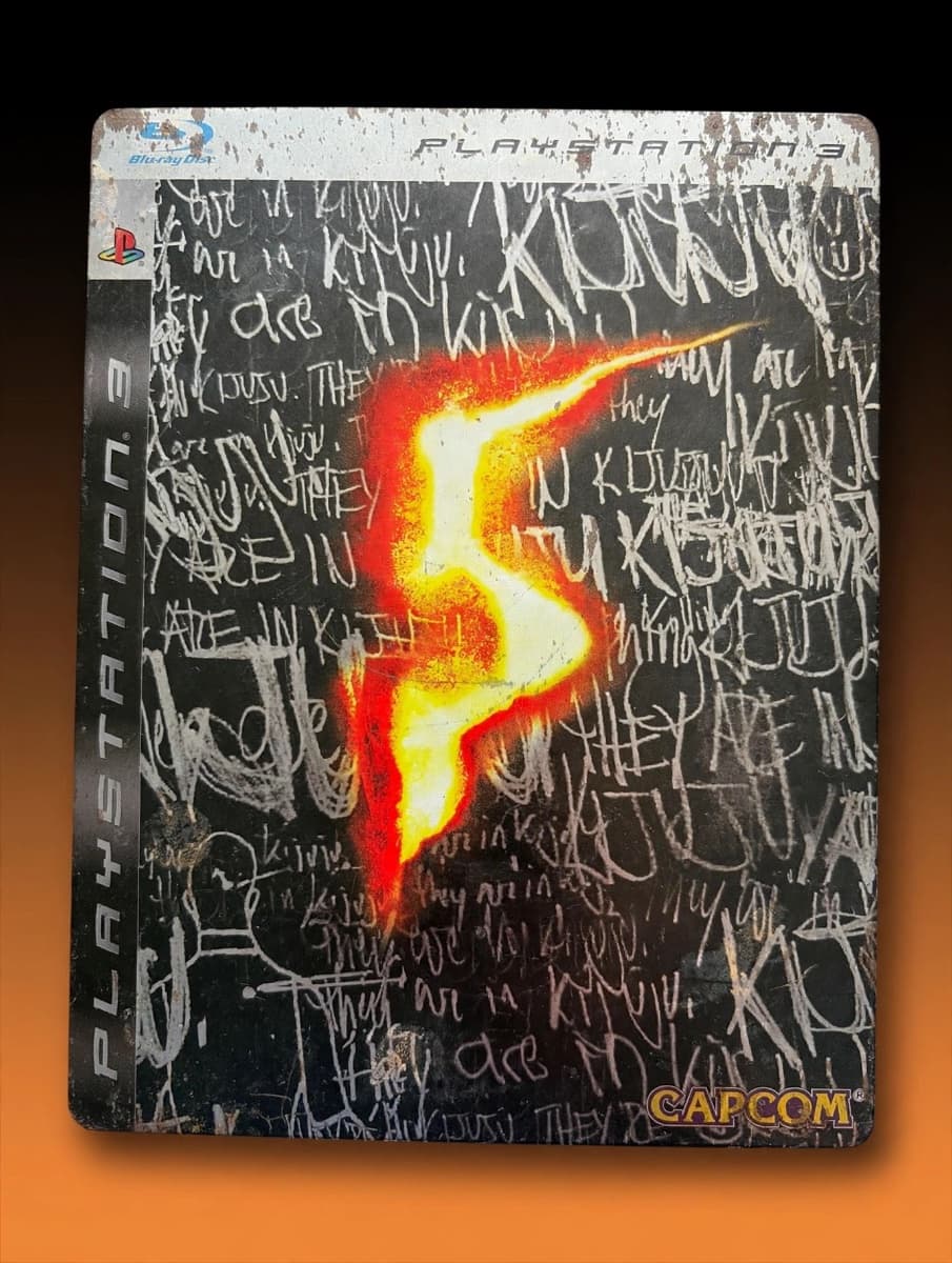 🧟 Resident Evil 5 – Platinum SteelBook – PS3